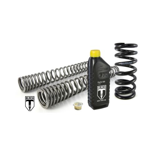 01-058-2253-0 BLACK-T Molle progressive sostitutive for Honda VT 1100 C SHADOW 1987 - 1990