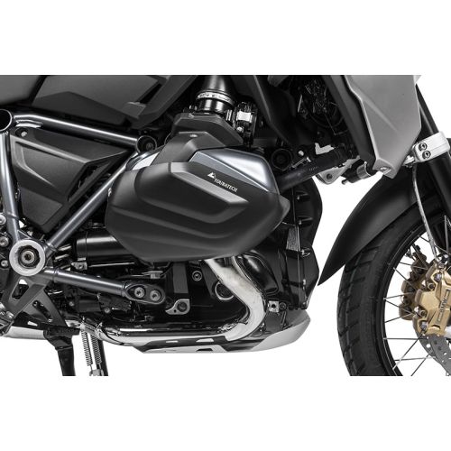 01-037-5132-0 Protezione del cilindro alluminio nero (set) per BMW R1250GS / R1250R / R1250RS / R1250RT