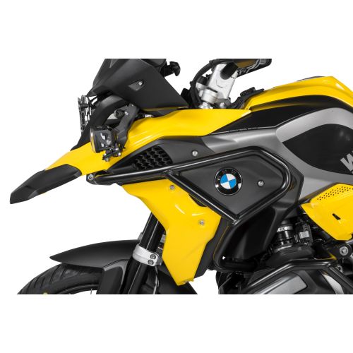 01-037-5163-0 Barre paracarene per carenatura in acciaio inox, nero per BMW R1250GS/ R1200GS (2017-)