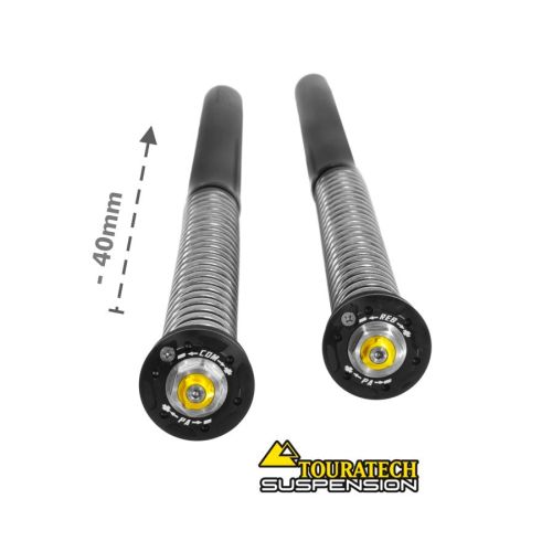 01-403-5882-0 Touratech Suspension Ajuste de Cartridge Kit inferior -40mm para Honda CRF1100L Adventure Sports (senza EERA) dal 2020