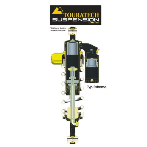 01-402-5870-0 Touratech Suspension Ammortizzatore per Honda CRF1000L Africa Twin (2015-2017) Tipo Extreme