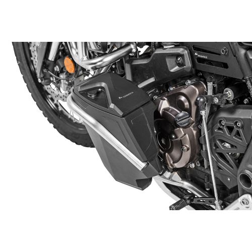 01-632-5166-0 Cassetta degli attrezzi con barra proteggimotore - Kit retrofit - sinistro, inox per Yamaha Tenere 700 (-2024)