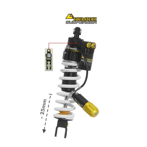 01-402-5879-0 Touratech Suspension abbassamento assetto (-25 mm) per Honda CRF1000L Africa Twin dal 2018 Tipo ExtremeTouratech Suspension abbassamento assetto (-25 mm) per Honda CRF1000L Africa Twin dal 2018 Tipo Extreme