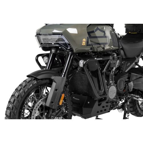 01-440-5161-0 Barre anticaduta in acciaio inox, nero per Harley-Davidson RA1250 Pan America