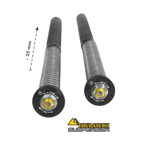 01-622-5866-0 Kit Touratech Suspension Cartridge abbassamento -25mm per Ducati DesertX dal 2021