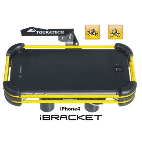 01-065-0435-0 Supporto a manubrio *iBracket* per l' iPhone4 e iPhone 4S Apple *Moto e biciclette*