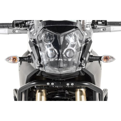 01-632-5090-0 Protezione faro in makrolon, con chiusura rapida per Yamaha Tenere 700 (-2024) *OFFROAD USE ONLY*