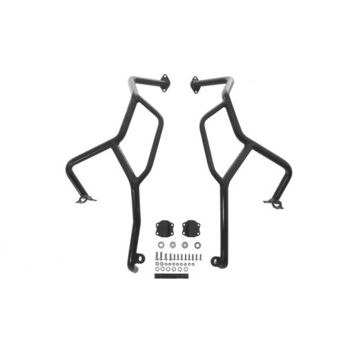 01-048-5160-0 Barre anticaduta supplementari in acciaio inox nero per BMW F700GS, F800GS a partire dal 2013