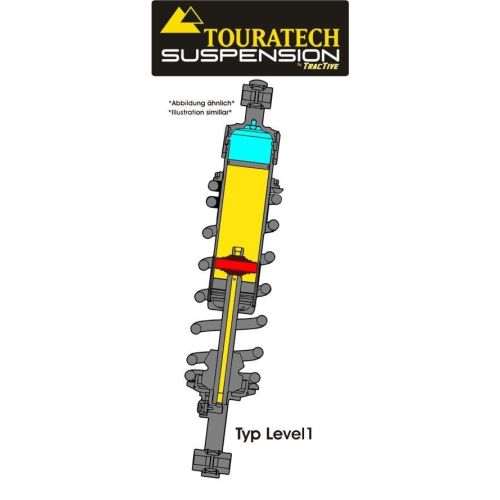 01-616-5860-0 Touratech Puntone di sospensione per BMW F800R (2009-) Tipo Level1