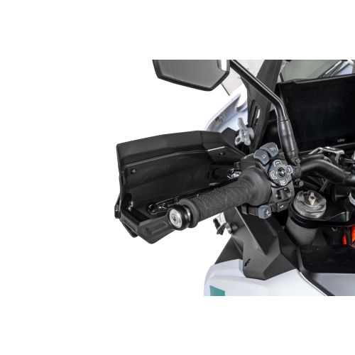 01-372-5661-0 Protezioni per le mani DEFENSA Expedition, nero, per KTM, Husqvarna e CFMoto