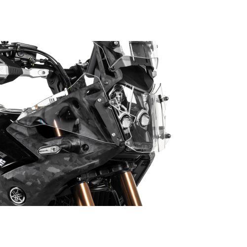01-632-5091-0 Protezione faro in makrolon, con chiusura rapida per Yamaha Tenere 700 World Raid *OFFROAD USE ONLY*