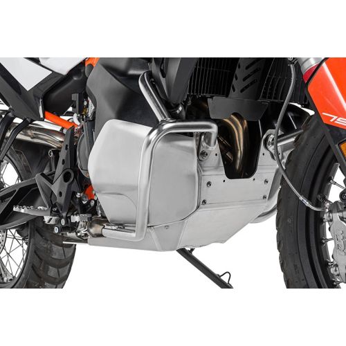 01-372-5140-0 Protezione motore RALLYE Evo, Acciaio inox/ Alluminio per KTM 790 Adventure/ 790 Adventure R