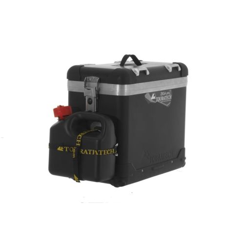 01-050-3213-0 ZEGA Pro2 set porta accessori, piastra adattatrice per tanica supplementare con tanica supplementare Touratech 3 litri