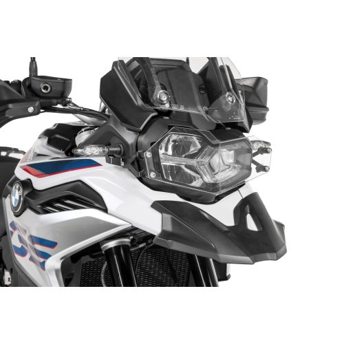01-082-5090-0 Protezione faro in makrolon, con chiusura rapida per BMW F850GS / F800GS (2024-)/ F750GS *OFFROAD USE ONLY*