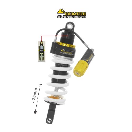 01-403-5866-0 Touratech Abbassamento delle sospensioni (-25 mm) per Honda CRF1100L Africa Twin (2020-) Tipo Level2
