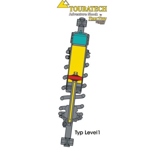 01-300-5860-0 Touratech Suspension ammortizzatore per BMW F650GS DAKAR da 2000 Tipo Level1