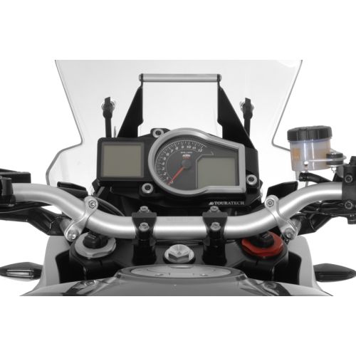 01-371-5415-0 Adattatore per montaggio GPS sopra la strumentazione, color nero, per KTM 1050 Adventure/ 1090 Adventure/ 1190 Adventure/ 1190 Adventure R