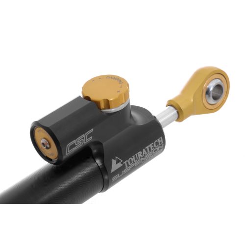 01-082-5891-0 Ammortizzatore di sterzo Touratech Suspension *CSC* per BMW F900GS/ADV, F850GS/ADV modello 2018 +incl. Kit di montaggio+