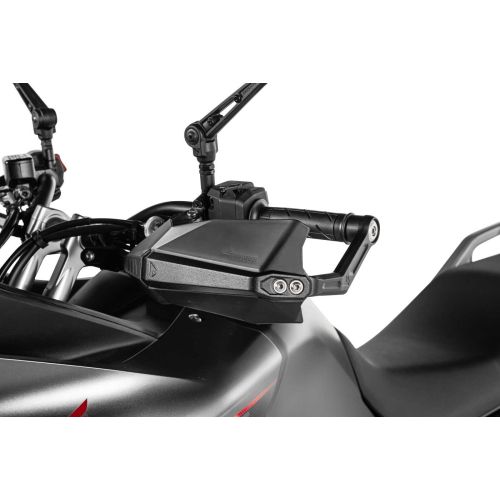 01-401-5661-0 Protezioni per le mani DEFENSA Expedition, nero, per Honda XL750 Transalp