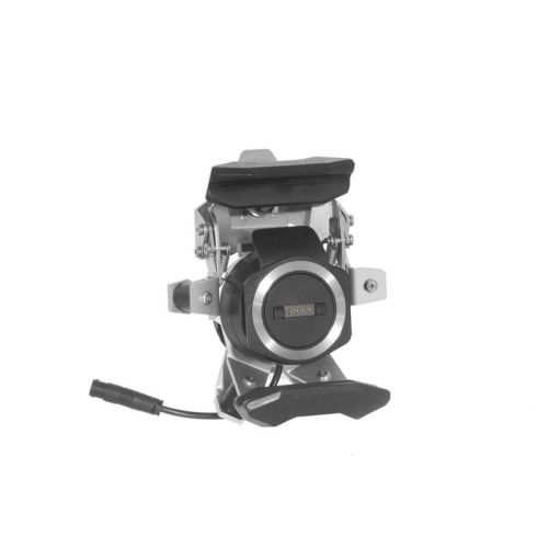 01-065-0321-0 Supporto a manubrio per moto TomTom Rider 40/400/410/450/550, con serratura, anodizzato nero