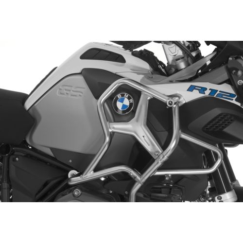 01-045-5165-0 Barre anticaduta supplementari in acciaio inox per barra protezione motore originale BMW per BMW R1200GS Adventure dal 2014