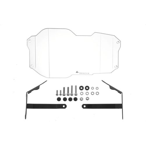 01-045-5091-0 Protezione faro in Makrolon Typ 2, con chiusura rapida per BMW R1250GS/ R1250GS Adventure/ R1200GS da 2013/ R1200GS Adventure a partire dal 2014 da faro LED *OFFROAD USE ONLY*