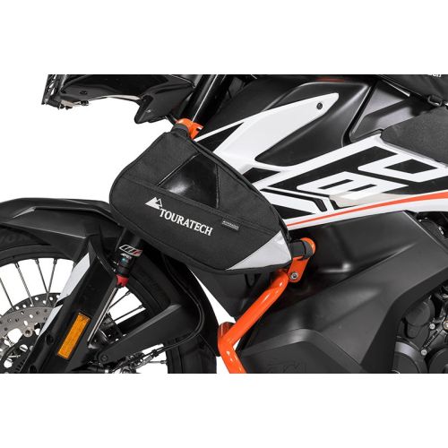 01-372-5820-0 Borse Ambato per barre anticaduta 372-5160/372-5161/372-5162 per KTM 890 Adventure/ 890 Adventure R/ 790 Adventure /790 Adventure R (1 coppia)