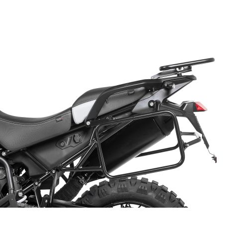 01-421-5560-0 Portabagagli in acciaio inox nero per Triumph Tiger 900