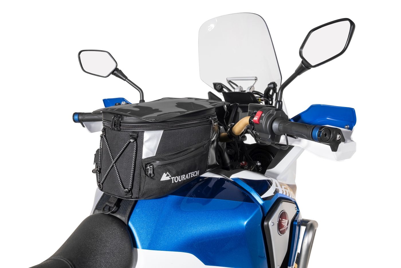 Borsa Manubrio Moto Impermeabile QIBOZNG - Per Honda Africa Twin CRF1100, Con Touchscreen